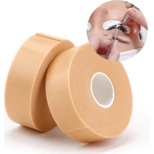 5m/Roll Foam Sponge lash Patch Medical Tape Lint Free Eye Pads Under Patches Non-woven Tape Supply Eyelash Extension Makeup Tool