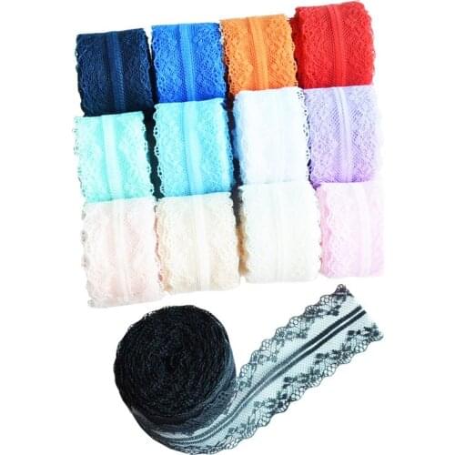 5yards of beautiful lace ribbon 4 cm wide DIY Clothing / floral accessories/Party decoration Wedding decoration lace