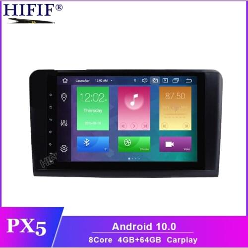 9" IPS CarGPS Navigation for Mercedes Benz ML GL W164 ML300 ML350 Radio Android 10 iPod WIFI 4G USB CAM-IN OBD2 DAB+Reverse Cam