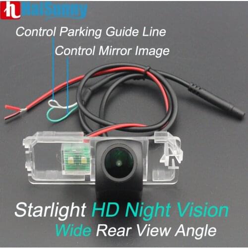 Car Rear View Backup Reverse Camera For VW Scirocco Golf 6 mk6 Passat B7 Skoda Seat Leon Fisheye Night Vision Reversing Camera