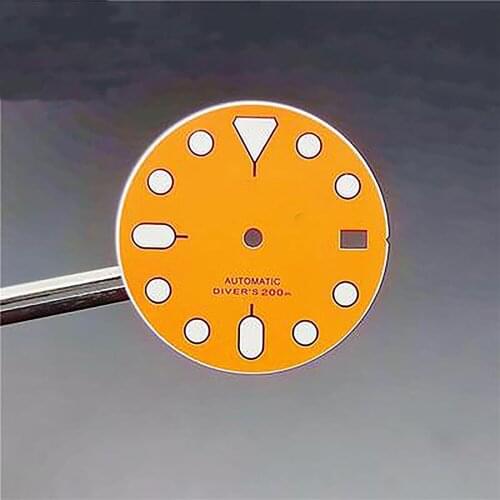 28.5mm Watch Dial Matte Sunray Dial for NH35/NH36 Movement Watch Modified Kits