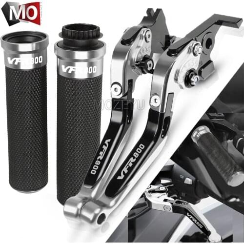 For Honda VFR800/F VFR800 VFR 800 F VFR 800F 2002-2017 2016 2015 Motorcycle Accessories Brake Clutch Levers Handlebar Hand Grips