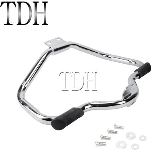 Chrome Motorcycle Highway Engine Guard Crash Bar For Harley Sportster 04-19 XL 48 SuperLow Iron 883 1200 XR1200 883R 2008-2013