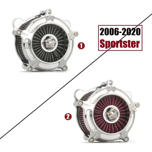 CHROMED AIR CLEANER for harley sportster 883 1200 Roadster 04-08 XL1200CX 16-17
