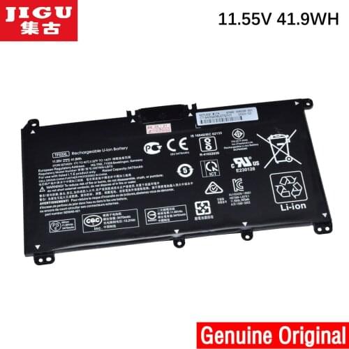 JIGU 11.55V 41.9WH Original Tablet Battery HSTNN-LB7X UB7X TF03XL TPN-C131 For HP 14-bp00 Bp038TX 17-ab080nz