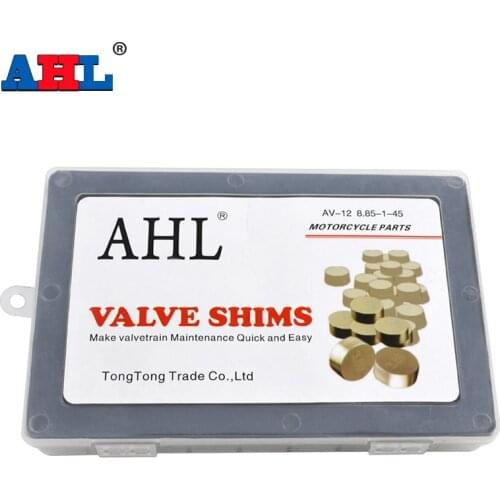 45pcs Motorcycle Parts Adjustable 8.85mm Valve Shim Kit For FC FE 250 350 450 501 SX-F XC-F 8.85 mm Valves Shims 1.72mm ~ 2.6mm