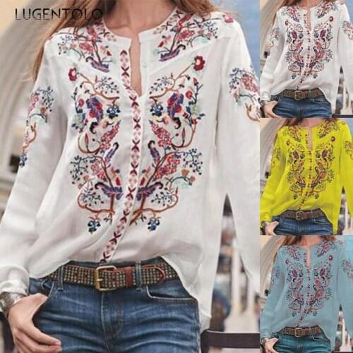 Широкие блузки Lugentolo China At AliExpress