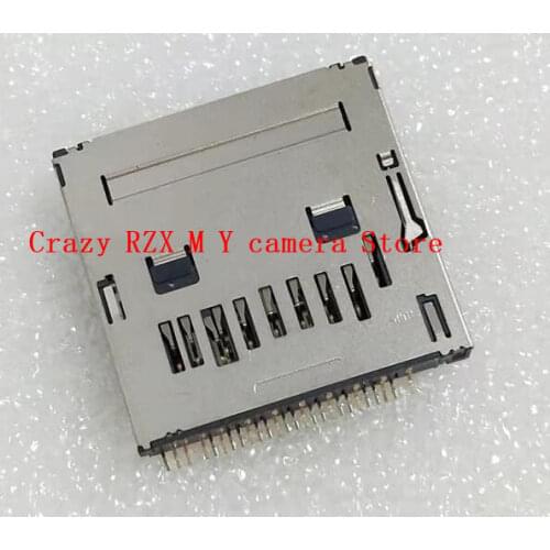 New SD Memory Card Slot Holder For Sony DSC-RX100M4 RX100 IV / DSC-RX100M5 RX100 V Digital Camera Repair Part