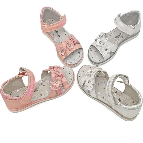NEW arrival 1pair Flower Girl for Orthopedic arch support Sandals, Kids Fashion Children Shoes