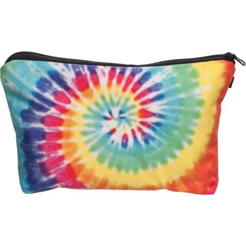 Dazzle Cosmetic Bag Print Women Brand makeup bags Cute bag headset candy Cosmetic printing Collection Casual men zipper new