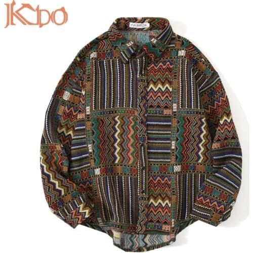 Man Shirts Spring/Autumn Clothing Cotton Casual Oversized Coat 2020 New Fashion Outwearing Brown XL XXL Boy Clothes Full Sleeve