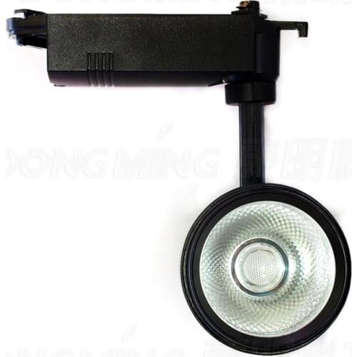 LED track light COB 30W black shell energy saving rail light decorate store light high lumens lamp track lighting led bright