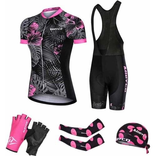 Womens Cycling Clothing Summer Mountain Bike Clothing Pro Team Bicycle Clothes Anti-UV Ropa Ciclismo Cycling Clothing Female