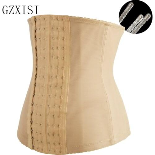 GZXISI Women Slimming Corsets Top Quality Super Stretch Tummy Control Underbust Belt Corsets With 7 Steels Boned New