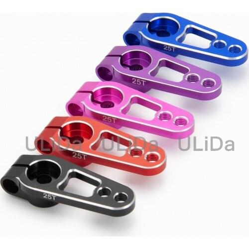 2pcs 25T Servo Horn Arms Spline M3 Clamp Steering for Futaba Savox Power HD Motor