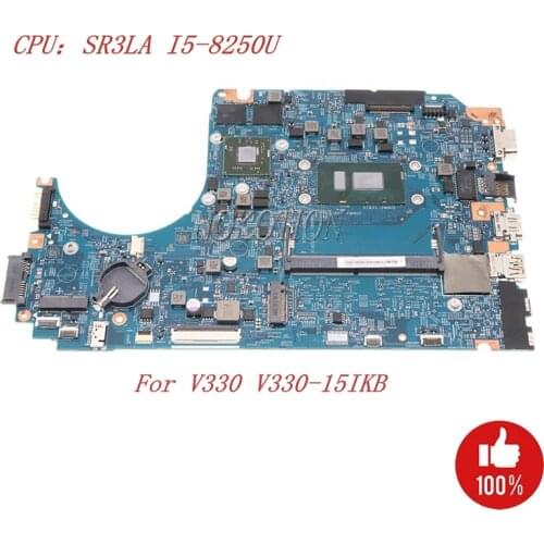 5B20Q68404 LV315KB 17807-3 448.0DC04.0031 For lenovo V330 V330-15IKB laptop motherboard SR3LA I5-8250U + AMD Radeon M530 Graphic