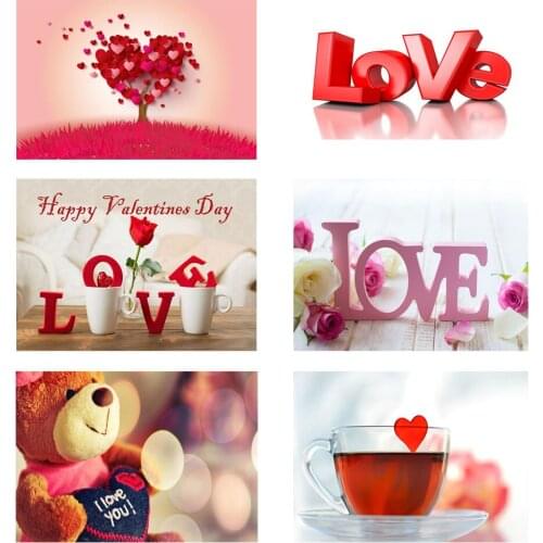 Diamond Mosaic Full Round Diamond Gift of Love Diamond Painting Diamond Mosaic DIY Full Diamond Embroidery Living Room Home Deco