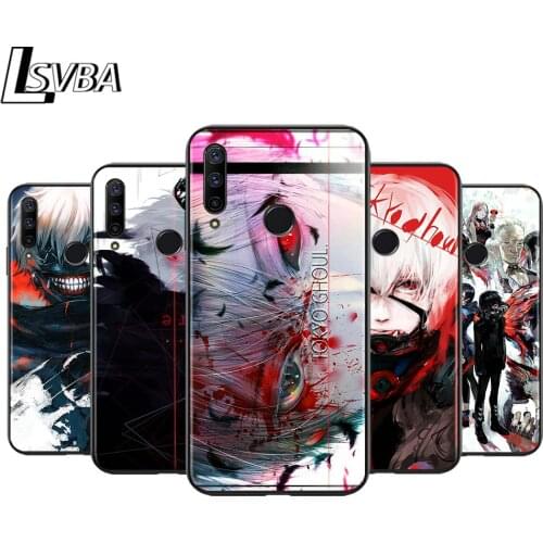 Anime Tokyo Ghoul for Huawei Honor 30 20S 20 10i 9S 9A 9C 9X 8X 10 9 Lite 8A 7C 7A Pro Phone Case Black Cover