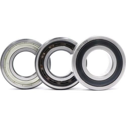 1pcs 40mm-70mm ID double row angular contact ball bearings high speed quiet roll bead bearing 80mm-125mm OD 30.2mm-39.7mm thick