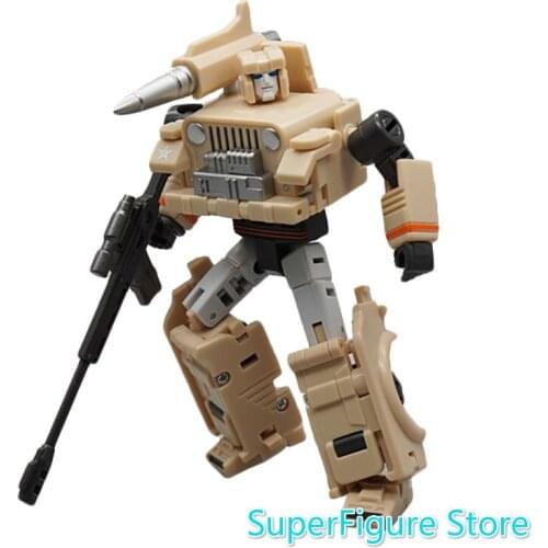 Transformation Action Figure Toy MFT MS-13D MS13D G1 Hound Desert Version Armored Vehicle Model Deformation Car Robot