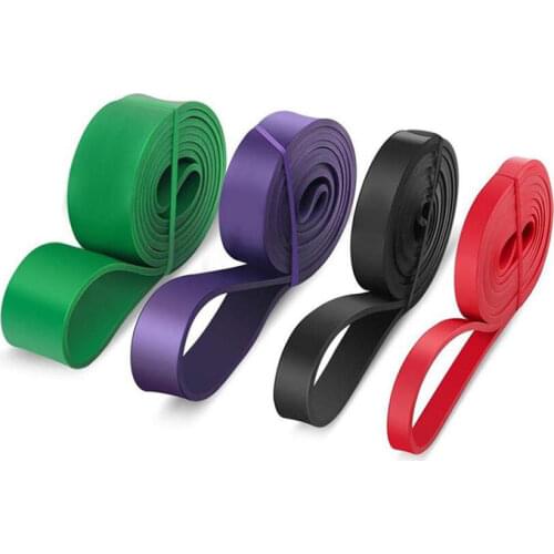 6 colors Yoga resistance Bands Rubber Home Indoor Fitness pull up loop Pilates Sport Elastic Band Workout Training Equipment