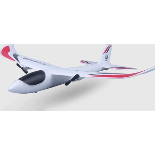 FX-818 2.4G EPP Foam Remote Control RC Airplane Glider Toy LED Light Quadcopter Glider Airplane Model For Kids Children Gift