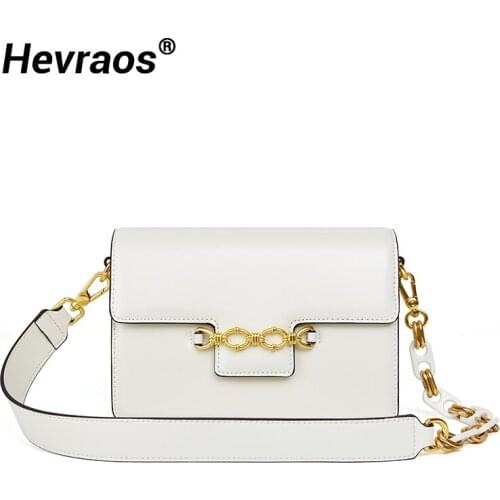 HEVRAOS Women's White Bags