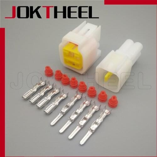 Joktheel 1/5/10/20 sets Furukawa 4 Pin male female electric throttle speed regulation switch auto connector FW-C-4M-B FW-C-4F-B