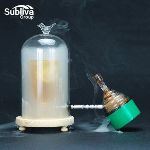 Molecular Cocktail Smoked Scent Maker Cooking Smoked Barrel Molecular Cocktail Tool Bar Wine Smoke Bubble Maker