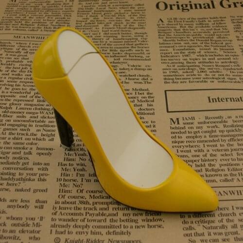 High Heels Creative Personality Ladies Open Flame Lighter Cigarette for Men Smoking Funny and Cool Encendedores Gadgets for Men