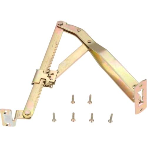 1 Pc Adjustable Folding Lifting Bracket Support Sofa Armrest Hinge Massage Table Lifter with Screws Furniture Hardware 331*250mm
