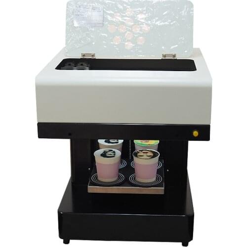 Selfie edible Coffee impressora Small cake ,macaroon food Flatbed printer machine