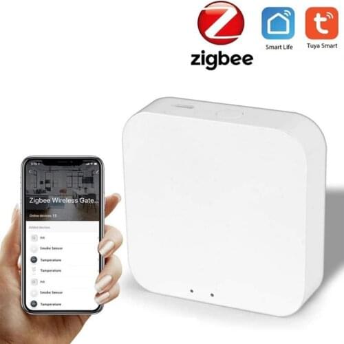 Tuya Smart Life ZigBee 3.0 Hub Smart Gateway For Smart Home Smart Bridge Wireless Controller via Alexa Google Home App Control