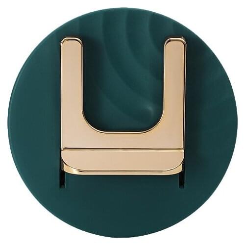 Folding Multifunctional Hair Dryer Bathroom Free Perforation Wall-Mounted Kitchen Storage Rack Bathroom Accessories