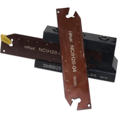 SMBB2026/2526/2032/2532/3232 Grooving Cut-Off Cutter Holder NCIH26-2 NCIH32-3 NCIH32-4 NCIH32-05 for SP200/300/400 Cut Off Blade