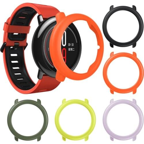 Slim PC Case Cover Protective Frame Shell for Xiaomi Huami Amazfit Pace Watch Colorful Replacement watch protector cases cover