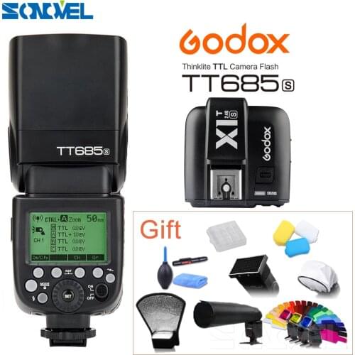 TT685S Godox TTL HSS GN60 Speedlite Flash + X1S Trigger Transmitter for Sony A7 II A7R A7S A7RII A7SII A6300 A6500 A6100 A6000