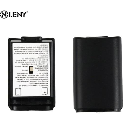 Universal Battery Pack Cover Shell Shield Case Kit for Xbox 360 Wireless Controller Black Xbox 360 Battery Shell Drop shipping