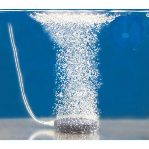 1pc Air Bubble Stone Aerator Pond Pump Air Stone Bubble Disk Aquarium Air Pump Hydroponic Oxygen Plant for Aquarium Fish Tank