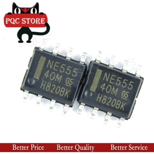 10pcs/lot new NE555 NE555D 555 SMD 555 NE SOP-8 In Stock