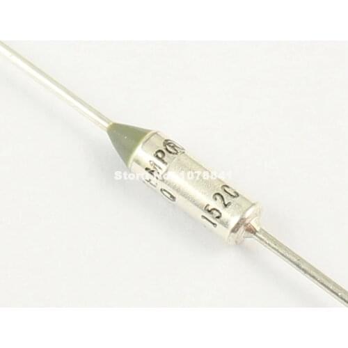 10 Pcs Per Lot Microtemp Thermal Fuse 152 Degree Cutoff 250V 10A G4A00