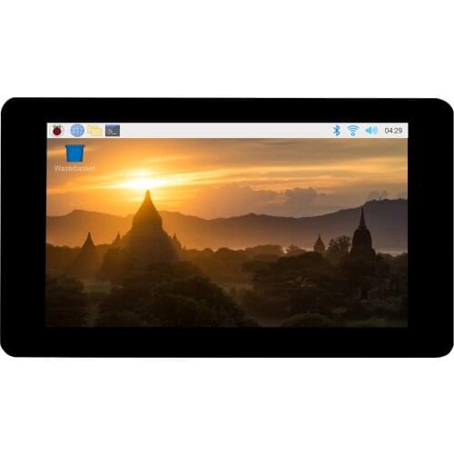 7 inch 800X480 DSI Capacitive Touch Screen LCD Display Module for RPI Raspberry Pi 3A 3B Plus 3 4 Model B 4B Accessories