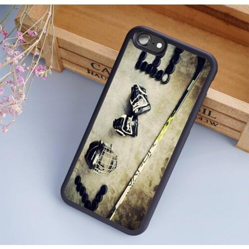 OriWood Sport Ice Hockey Case cover for iPhone 5 6s 7 8 plus X XR XS 11 12 pro max Samsung Galaxy S6 S7 edge S8 S9 S10 plus