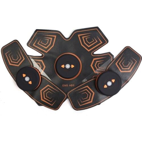 EMS ABS Abdominal Exercise Machine Fitness Equipment Electric Fitness Massager Slimming Electro stimulator Office Gym Home