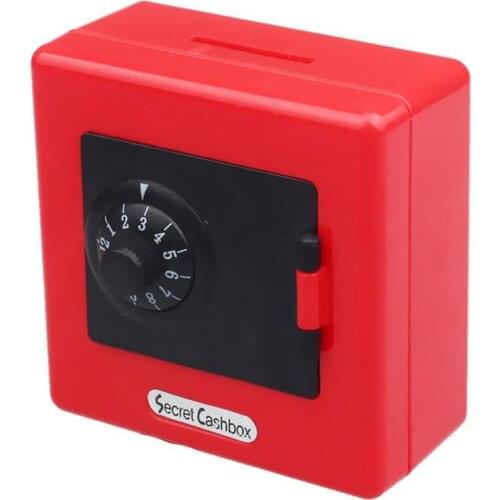 Six-digit code Combination Lock Money Box Safe For Coins Cash Saving Piggy Bank New Year Gift For Students Children