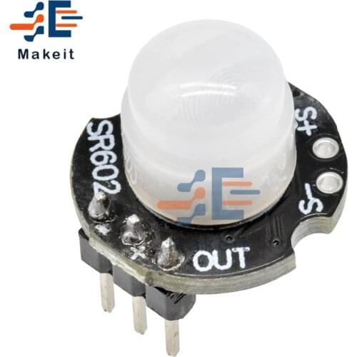 Micro SR602 Human Body Sensor Module MH-SR602 Motion Sensor Detector Pyroelectric Infrared PIR Sensory Switch for Arduino
