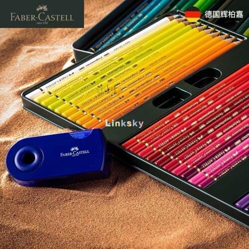 Faber Castell Polychromos Water soluble,Oil Pencils,Individual:120 Colors.Ideal for Professional Artists,highly Blendable Colors