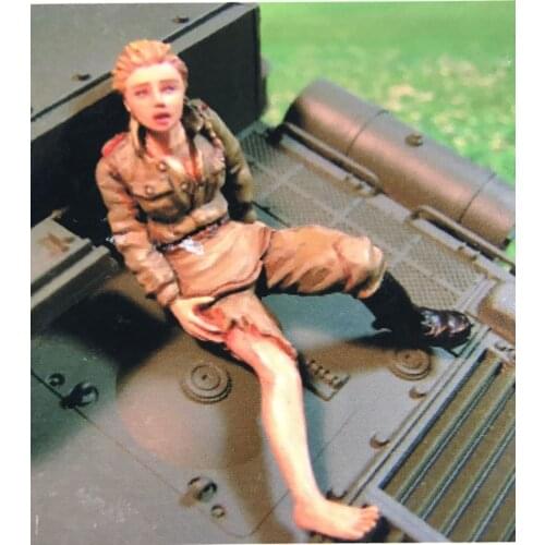 1/35 Resin Figure Model Kit Unassambled Unpainted 225