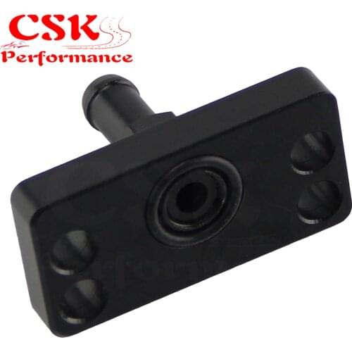 New Fuel Rail Adapter With 6mm Tail Fits For Honda Civic DC2 D15 D16 B16A B18C Black / Blue