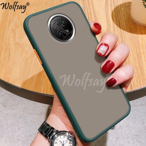 Luxury Translucent Soft Case For Xiaomi Redmi 9T Shockproof Bumper Silicone Back Cover For Redmi 9T Case For Redmi 9T 6.53 inch